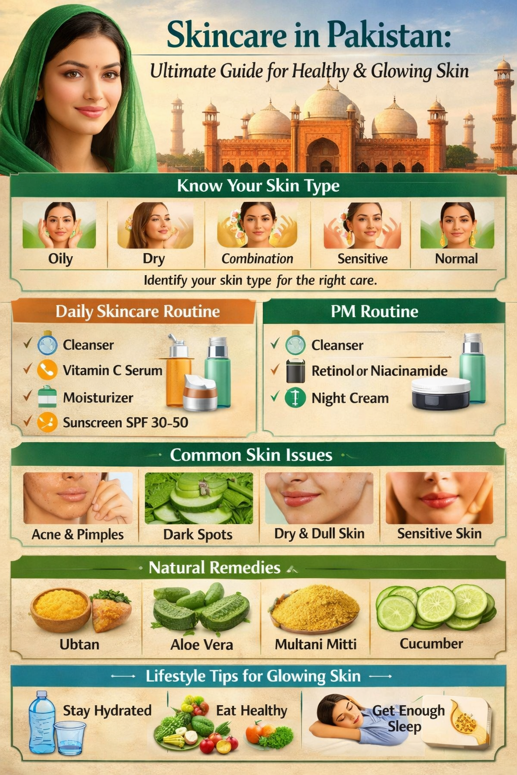 Skincare in Pakistan: Ultimate Guide for Healthy and Glowing Skin