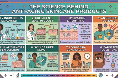 The Science Behind Anti-Aging Skincare Products: Everything You Need to Know
