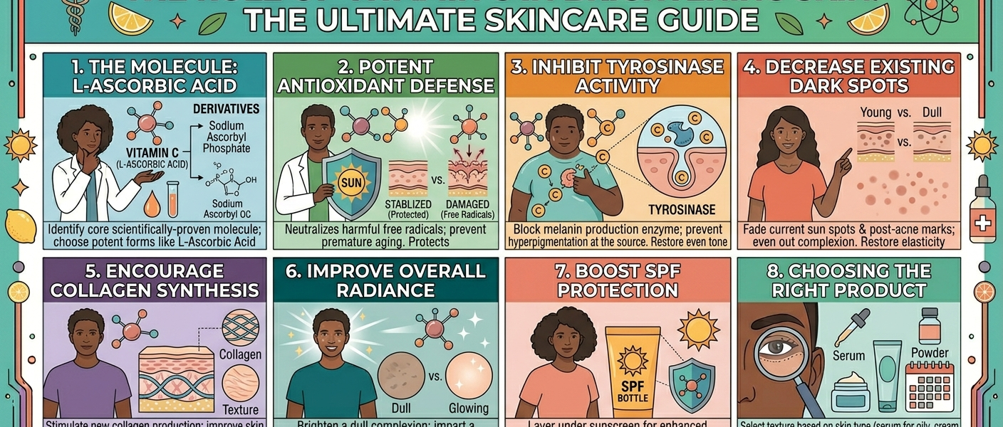 The Role of Vitamin C in Brightening Skin: The Ultimate Skincare Guide