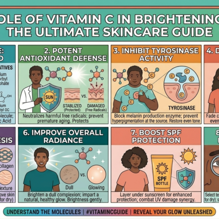 The Role of Vitamin C in Brightening Skin: The Ultimate Skincare Guide
