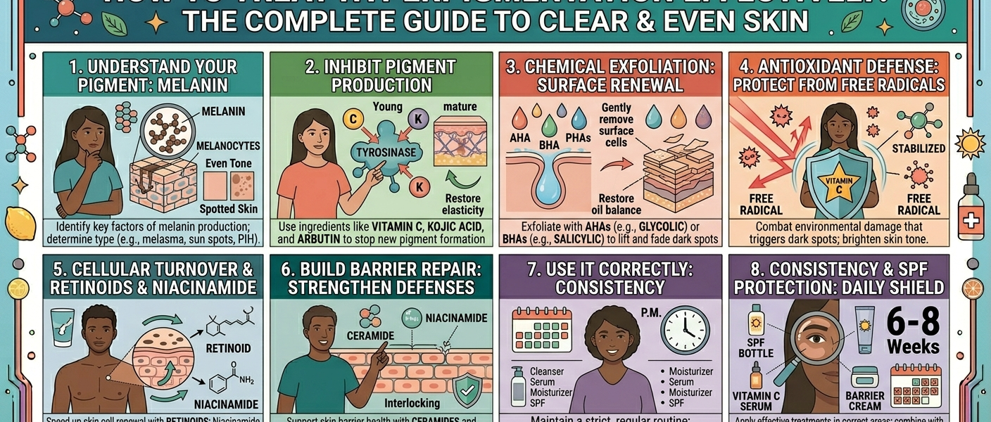 How to Treat Hyperpigmentation Effectively: The Complete Guide to Clear and Even Skin