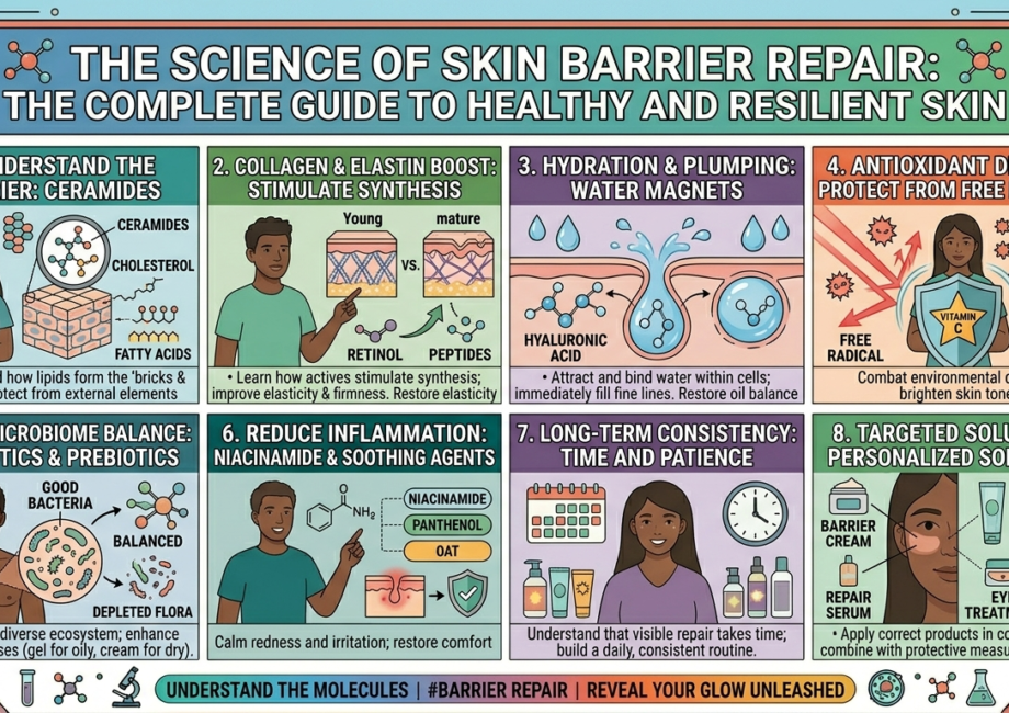 The Science of Skin Barrier Repair: The Complete Guide to Healthy and Resilient Skin